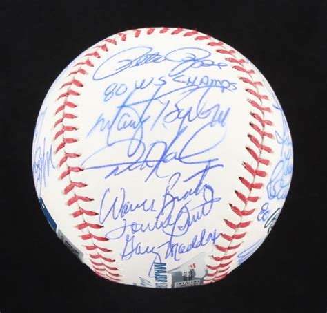 Phillies Oml Baseball Team Signed By With Mike Schmidt Steve