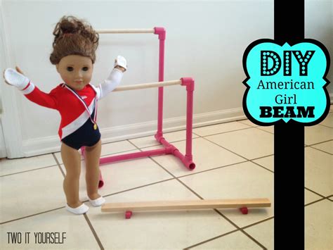 Two It Yourself: DIY American Girl Balance Beam (Gymnastics Set Knockoff)