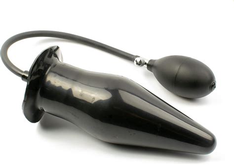 Amazon Rubberfashion Latex Inflatable Butt Plug XXL Inflatable Anal Plug With Pump For