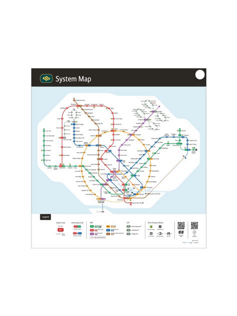 SG MRT Map | PDF