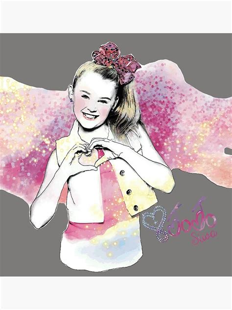 Jojo Siwa Smile Poster By Kattiejerde Redbubble