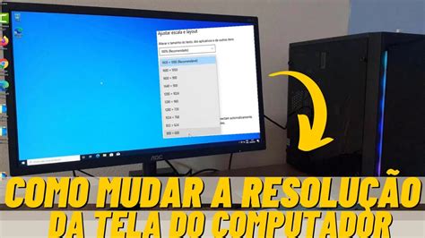 COMO MUDAR A RESOLUÇÃO DA TELA DO COMPUTADOR YouTube 0 Hot Sex Picture