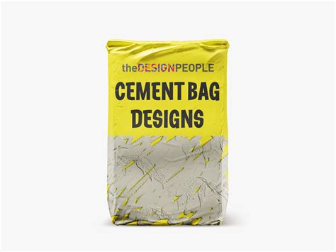 Great Cement Bag Design: Functionality With Aesthetics