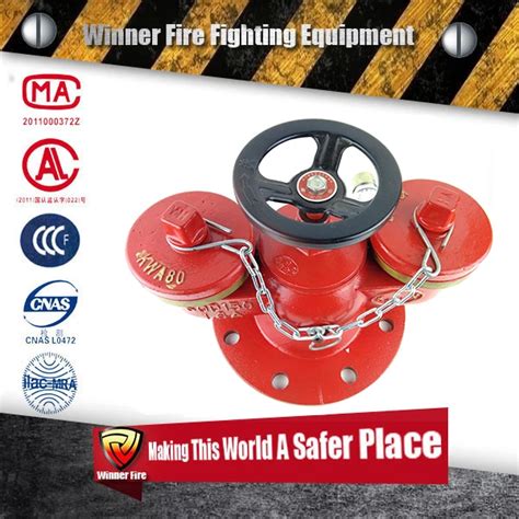 OEM/ODM многоцелевой Пожарный Гидрант Pumper Connection with safety ...