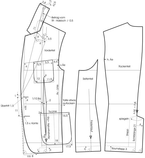 Pattern Construction For 4 Casual Jackets › Mmueller And Sohn