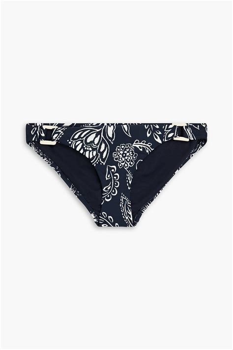 SEAFOLLY Folklore Printed Low Rise Bikini Briefs THE OUTNET