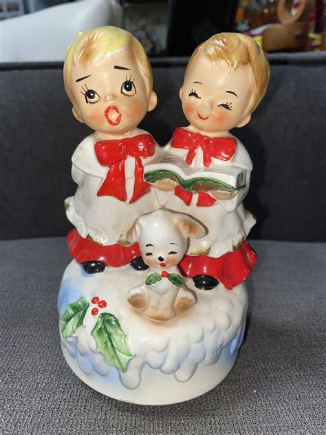 Josef Originals Christmas Choir Boys Music Box for Sale - ScienceAGogo