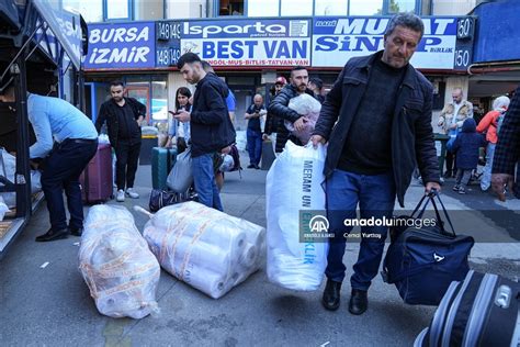 Havalimanları otogarlar ve otoyollarda Ramazan Bayramı tatili