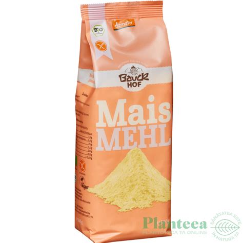 Faina Porumb Fara Gluten Eco 500g Bauck Hof Pret 20 3 Lei Planteea