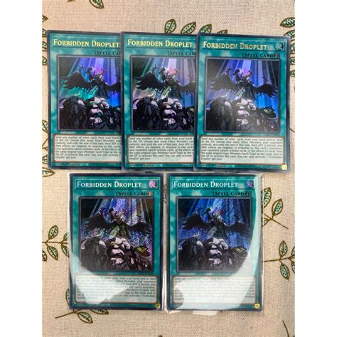 LiLy Yugioh Lá bài Forbidden Droplet RA01 EN064 Shopee Việt Nam