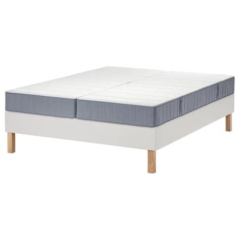 Кровать - LYNGÖR / LYNGОR IKEA/ ЛЮНГЕРЬ ИКЕА, 140х200 см, белый за ...