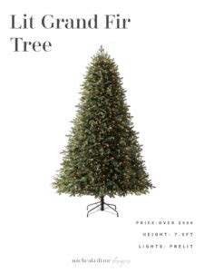 The Best Artificial Christmas Trees Micheala Diane Designs