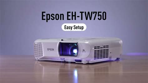 Epson EH TW750 Projector Easy Set Up Guide YouTube