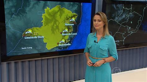 Meteorologia prevê chance de chuva em grande parte de Minas Gerais