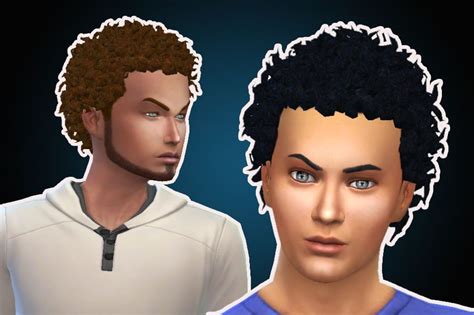 Sims 4 Mods Curly Hair Male