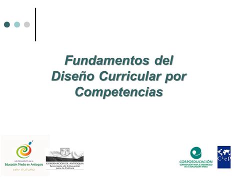 Fundamentos del Diseño Curricular por Competencias ppt descargar