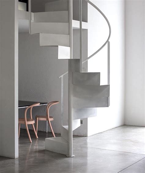 Mylen Stairs Condor White Interior In Diameter Fits Height In In