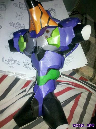 Eva 01 Papercraft Megapost Taringa