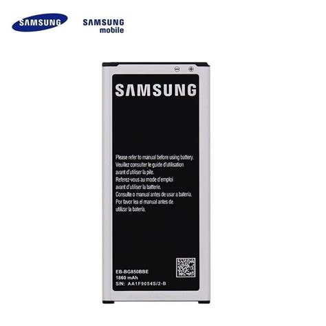 Puhelimen akku Samsung EB BG850BBE alkuperäinen akku G850 Galaxy Alpha