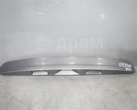 Купить Накладка двери багажника Nissan Qashqai (J10) 2006-2014, Nissan ...