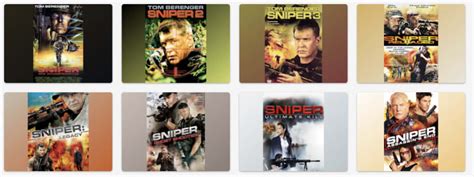 Sniper Movies in Order by @entertainment720 - Listium