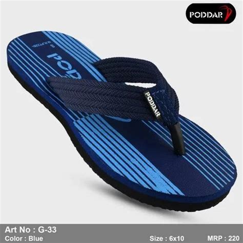 Rubber Poddar Fabrication Slipper Model Number G 33 At Rs 225pair In