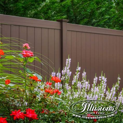 16 Gorgeous Brown Illusions Vinyl Fence Images Illusions Fence