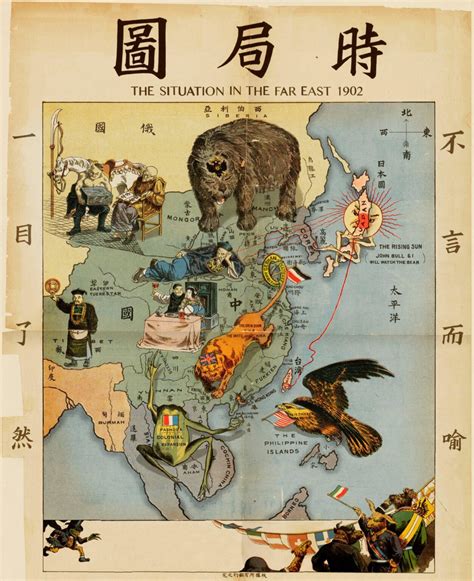 The situation in the Far East 1902 vs. 2022 - Vivid Maps