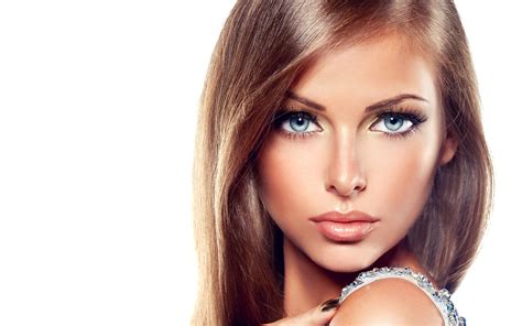 Girl Model Face Woman Blue Eyes Coolwallpapers Me