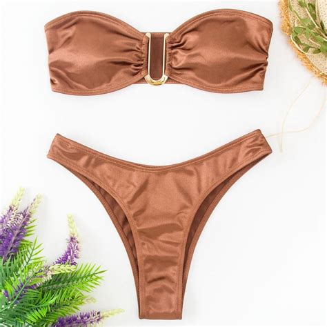 HHH New Swimsuit Sexy U Shaped V Iron Swimsuit Bikini Women S Swimsuit Walmart