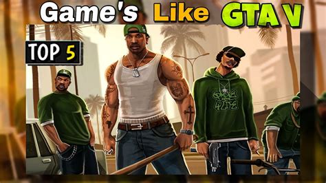 TOP 5 OPEN WORLD GAMES FOR ANDROID BEST ANDROID GAMES LIKE GTA 5