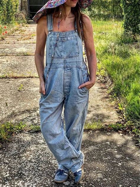 Noracora Denim Jeans For Women Blue 1 Outfits Overalls Fashion Denim