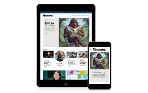 Simmons University Magazine — Seven Elm | Creative Agency | Boston ...