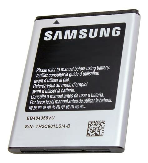 Bateria Original Samsung Galaxy Ace S5830 Apn Eb494358vu S 22 99 En