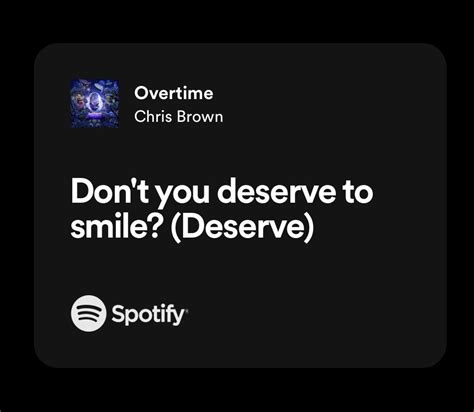 OVERTIME | Chris brown lyrics, Chris brown song, Just lyrics