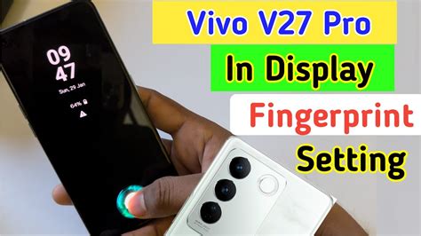 Vivo V27 Pro Display Fingerprint Setting Vivo V27 Pro Fingerprint