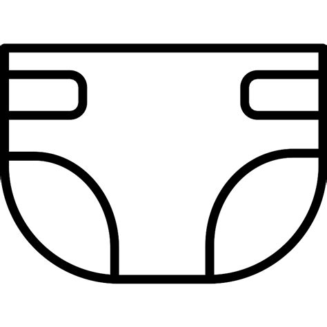 Baby Diaper Vector SVG Icon - SVG Repo