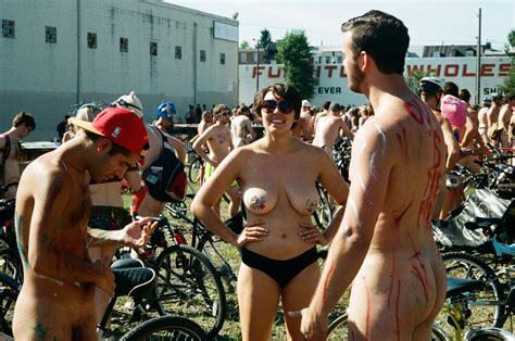 PNBR 12 2013 Philly Naked Bike Ride 2013 35mm Pentax 90mc David