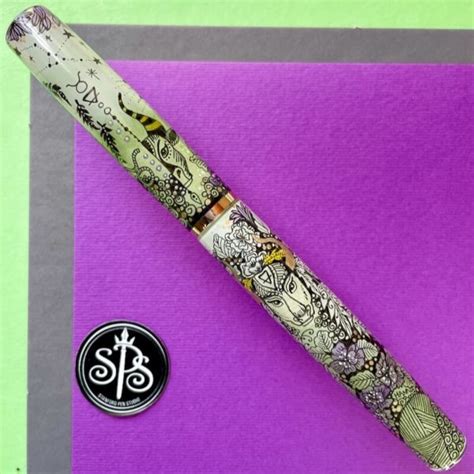 Currently Available Taurus Hand Crafted Hand Painted Fountain Pen