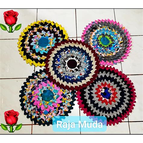 Jual Keset Kain Perca Bulat Alas Kaki Bulat Bahan Perca Bentuk Bulat