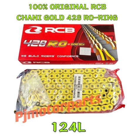 Original Rcb Chain Gold Ro Ring Hs Series Heavy Duty