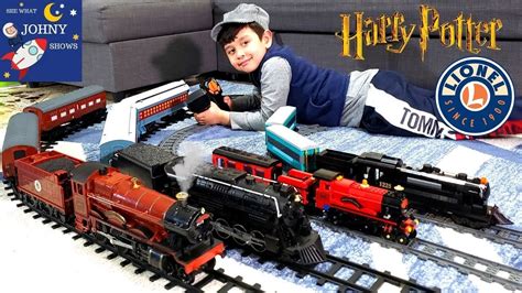 Johny Unboxes New Lionel Hogwarts Express Train Toy Hogwarts Express