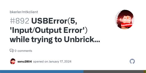 Usberror 5 Input Output Error While Trying To Unbrick Redmik40 Gaming Poco F3gt Mt6893