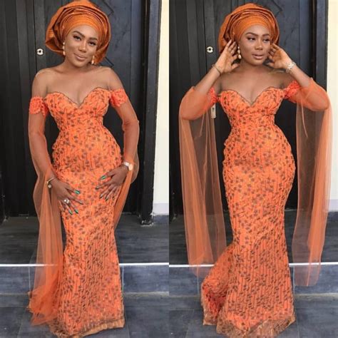 Aso Ebi Styles Lace Lexis Opaline