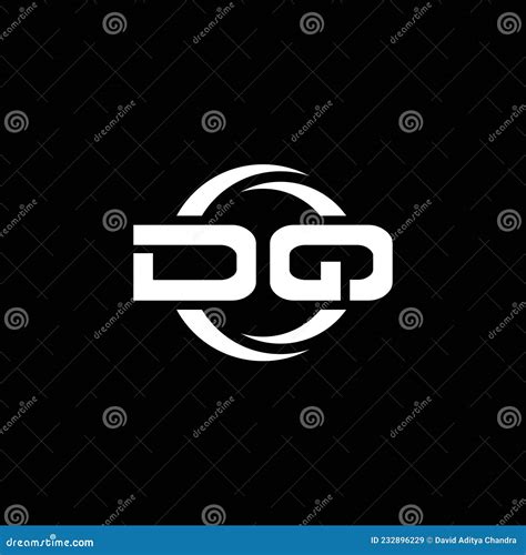 Dq Logo Monogram Design Template Stock Vector Illustration Of Brand