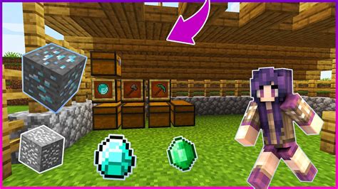 MİNECRAFT SANDIK ODASI YAPIMI MİNECRAFT DEPOLAMA MİNECRAFT SURVİVAL