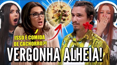 OS PIORES PRATOS DO MASTER CHEF BRASIL FALA DE TUDO JOVENS REAGEM