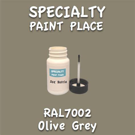 RAL 7002 Olive Grey 2oz Bottle with Brush