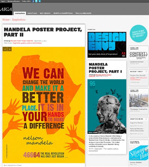 Nelson Mandela on Behance