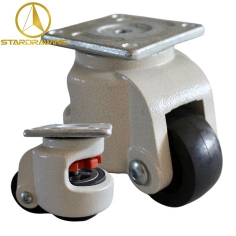 Stardrawing Heavy Duty Adjustable Leveling Castors With Leveling Feet